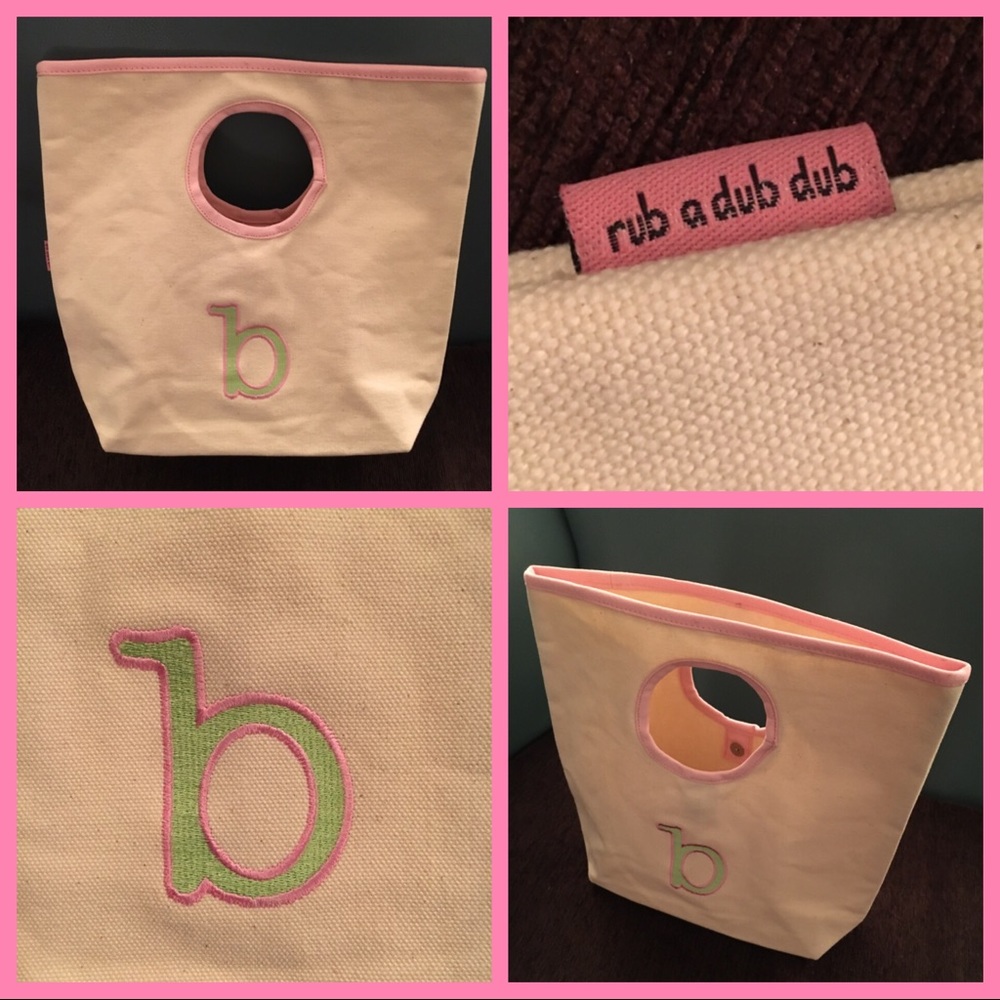 RUBADUBDUB CANVAS “B” TOTE